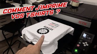 COMMENT JIMPRIME VOS TSHIRTS [upl. by Enitsej138]