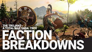 The Trojan Factions  Campaign Overviews  Total War TROY [upl. by Monro601]