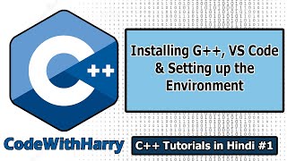 Introduction to C Installing VS Code g amp more  C Tutorials for Beginners 1 [upl. by Llekram]