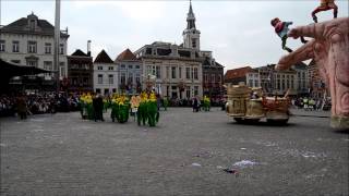 Optocht Krabbegat Bergen op Zoom 2014 vastenavend [upl. by Yelrihs]