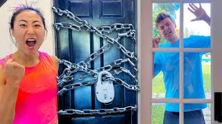 I LOCKED CARTER OUT OF HIS HOUSE [upl. by Penman248]