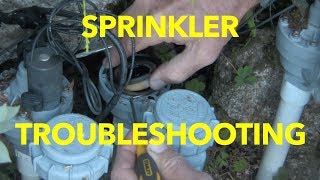 Troubleshooting irrigation sprinkler valves [upl. by Assin]