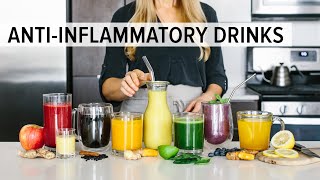 8 ANTIINFLAMMATORY DRINKS  to enjoy for health amp wellness [upl. by Erlandson]