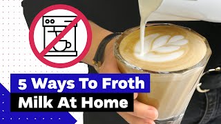 How To Froth Milk At Home Best Milk Frothers Review [upl. by Aleahpar190]