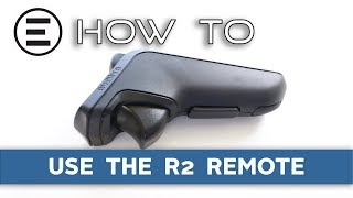 How To Use The Evolve R2 Remote  Evolve Skateboards [upl. by Nivanod]