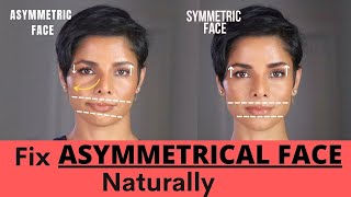 You Can FIX ASYMMETRICAL FACE NATURALLY by making these 5 CHANGES [upl. by Leiso]