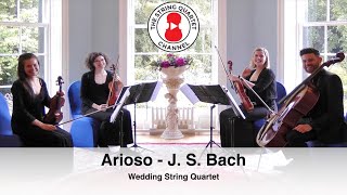 Arioso Johann Sebastian Bach Wedding String Quartet [upl. by Daniell]