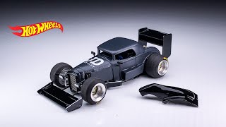 HotRod F1 Deuce Roadster Hot Wheels Custom [upl. by Augustus]