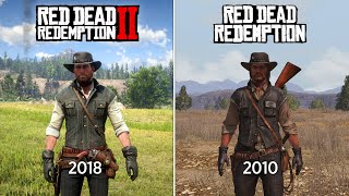 RDR 2 vs RDR 1  Details Comparison Part 3 [upl. by Cilurzo]