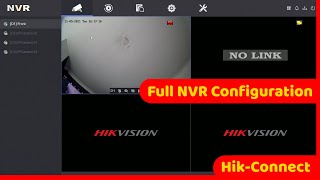 HikVision NVR Setup Including HikConnect NEW [upl. by Yrogreg646]