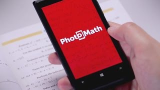 Photomaths app can now solve handwritten math problems [upl. by Abihsot31]