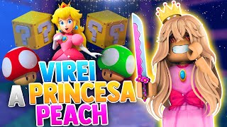 PRINCESA PEACH INVADIU O MURDER MYSTERY 2 ROBLOX [upl. by Milinda823]