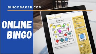 How to play BINGO ONLINE with your class [upl. by Stanislas]