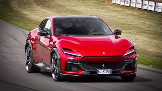 New 2024 Ferrari Purosangue  a luxury V12 Italian SUV [upl. by Atinat]