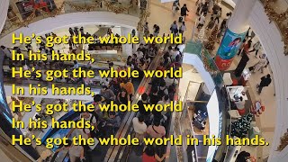 Hes Got the Whole World in His Hands 3vvrefrain with lyrics for congregations [upl. by Apeed]