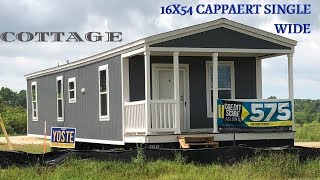 Our Version of a quotTiny Housequot  16x54 Cottage Cappaert Single Wide  Mobile Home Masters [upl. by Ezarras]