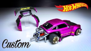 Insane Build Hot Wheels RWB Porsche Carrera [upl. by Htabmas]