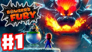 Bowsers Fury  Gameplay Walkthrough Part 1  Scamper Shores and Fort Flaptrap Nintendo Switch [upl. by Ainuj]