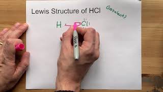 Draw the Lewis Structure of HCl hydrogen chloride [upl. by Tobit]