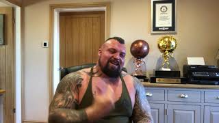 Eddie Hall Talks quotMENTAL HEALTHquot [upl. by Cohbath]