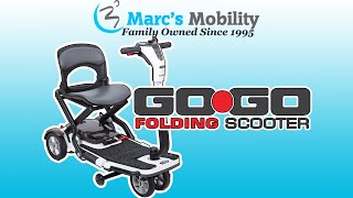 Pride Mobility GO GO S19 Folding Scooter FULL REVIEW [upl. by Elodea]