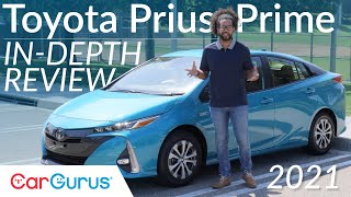 2021 Toyota Prius Prime Review Still the hybrid king  CarGurus [upl. by Flossi104]