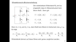 Wheatstonesche Brückenschaltung [upl. by Weibel449]