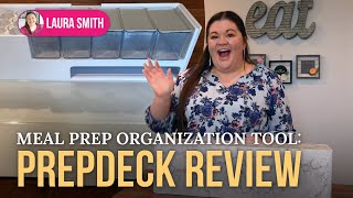 Meal Prep Organization Tool Completely Honest Prepdeck Review [upl. by Hazlett]