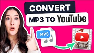 MP3 to YouTube  CONVERT AUDIO TO VIDEO [upl. by Ardnwahsal]