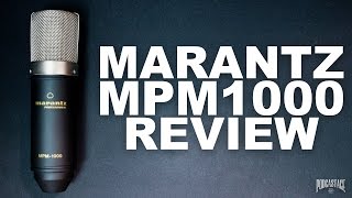 Marantz Pro MPM1000 Review  Test [upl. by Lleinnad]