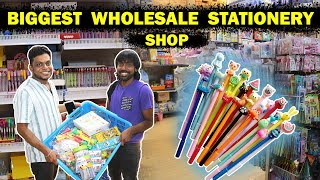 Biggest Wholesale Stationery Shop  Chennai [upl. by Tomasine560]