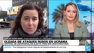 Informe desde Kiev Rusia bombardeó ciudades principales ucranianas incluida la capital [upl. by Leboff]