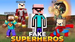 How I Exposed this quotFAKE SUPERHEROSquot Minecraft SMP [upl. by Atikam115]