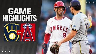 Brewers vs Angels Game Highlights 61824  MLB Highlights [upl. by Xavier]