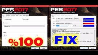 FIX  PES 2017 VRAM  SHARED PROBLEM 100WORK [upl. by Krum248]