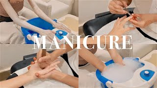 How to Do Manicure  Step by Step Process  HINDI [upl. by Sesiom482]