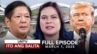 UNTV Ito Ang Balita Weekend Edition  March 1 2025 [upl. by Anuaik]