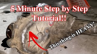 Dodge Ram Transfer Case Removal 5 MIN DETAILED HOW TO [upl. by Oneg]