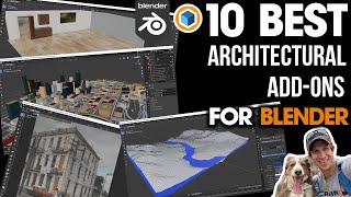 The TOP 10 BEST AddOns for Architectural Modeling in Blender [upl. by Femi386]