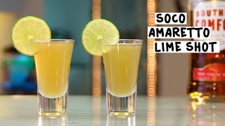 Soco Amaretto Lime Shot  Tipsy Bartender [upl. by Yeaton629]