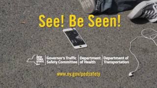 See Be Seen Pedestrian Safety PSA — Distractions [upl. by Eytteb950]