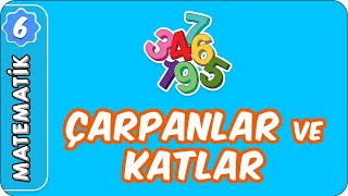 Çarpanlar ve Katlar  6 Sınıf Matematik evokul Kampı [upl. by Aleksandr71]