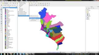 Dividir SHP con QGIS [upl. by Araiet]