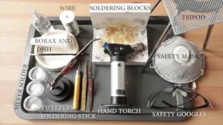 Learn silversmithing BASIC TOOLS Supplies to get started Silversmithing for beginners [upl. by Hamo239]