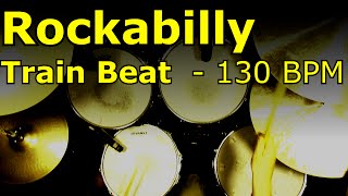 Backing track Rockabilly Train Beat 130 BPM [upl. by Weinstein]