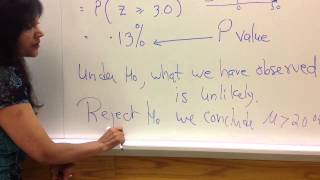 PValue Easy Explanation [upl. by Zsa Zsa]