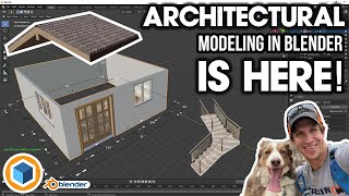 Architectural Modeling in Blender IS HERE Architectural Modeling with ArchiPack [upl. by Benn]