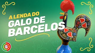 A Lenda do Galo de Barcelos  Lendas de Portugal  ANIMATED  Practice Portuguese [upl. by Arenat]