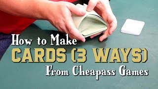 How to Make Cards 3 Ways [upl. by Drofniw779]