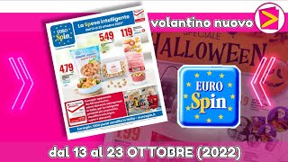 EUROSPIN volantino dal 13 al 23 ottobre 2022 [upl. by Nhaj]